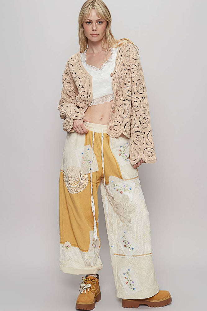 Crochet Knitted Cardigan