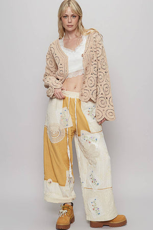 Crochet Knitted Cardigan