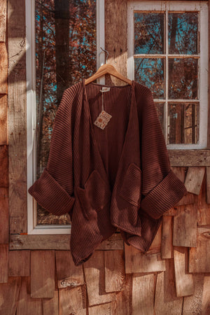 100% Organic Cotton Bohemian Oversized Sweater