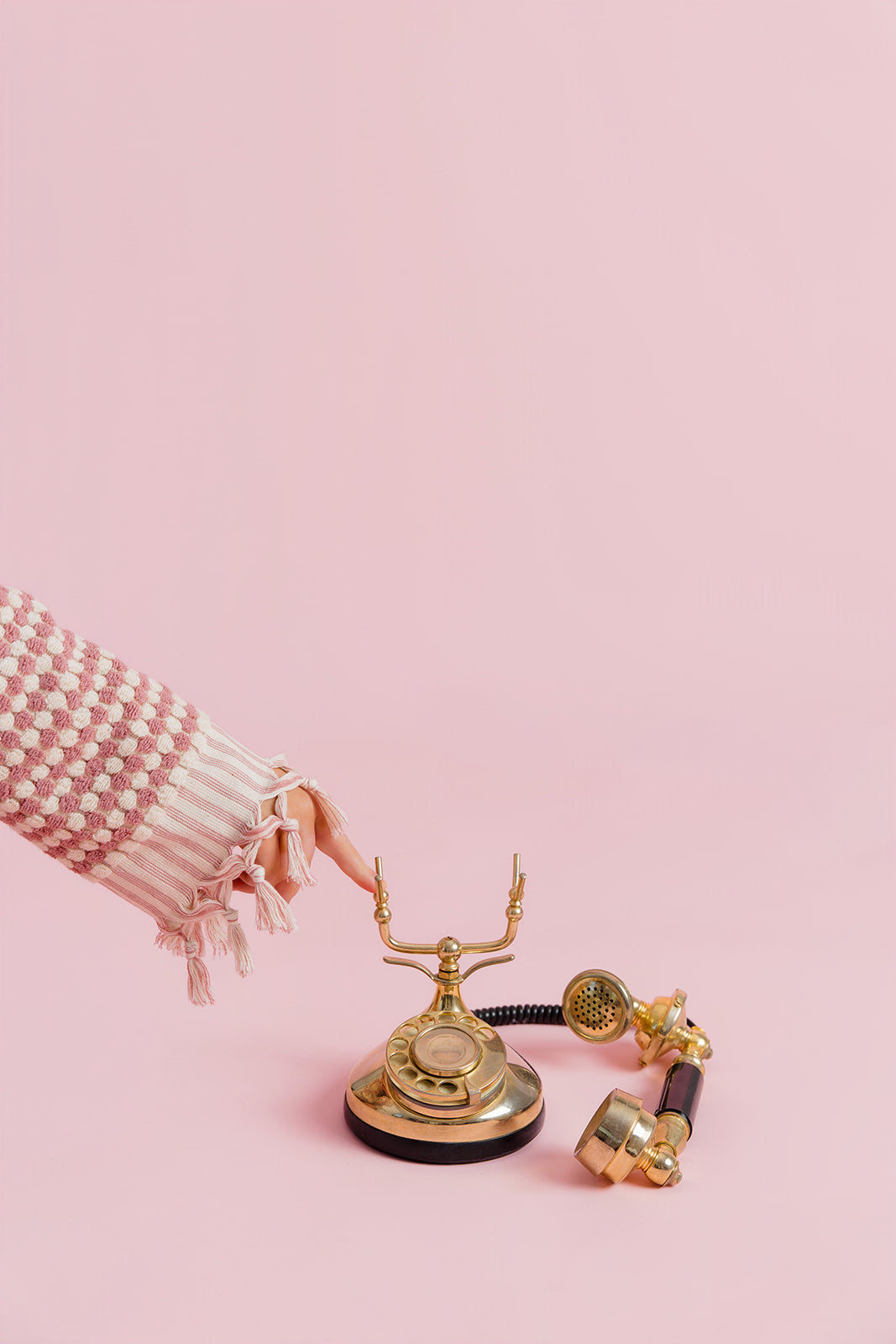 Rose Pom Pom Bathrobe