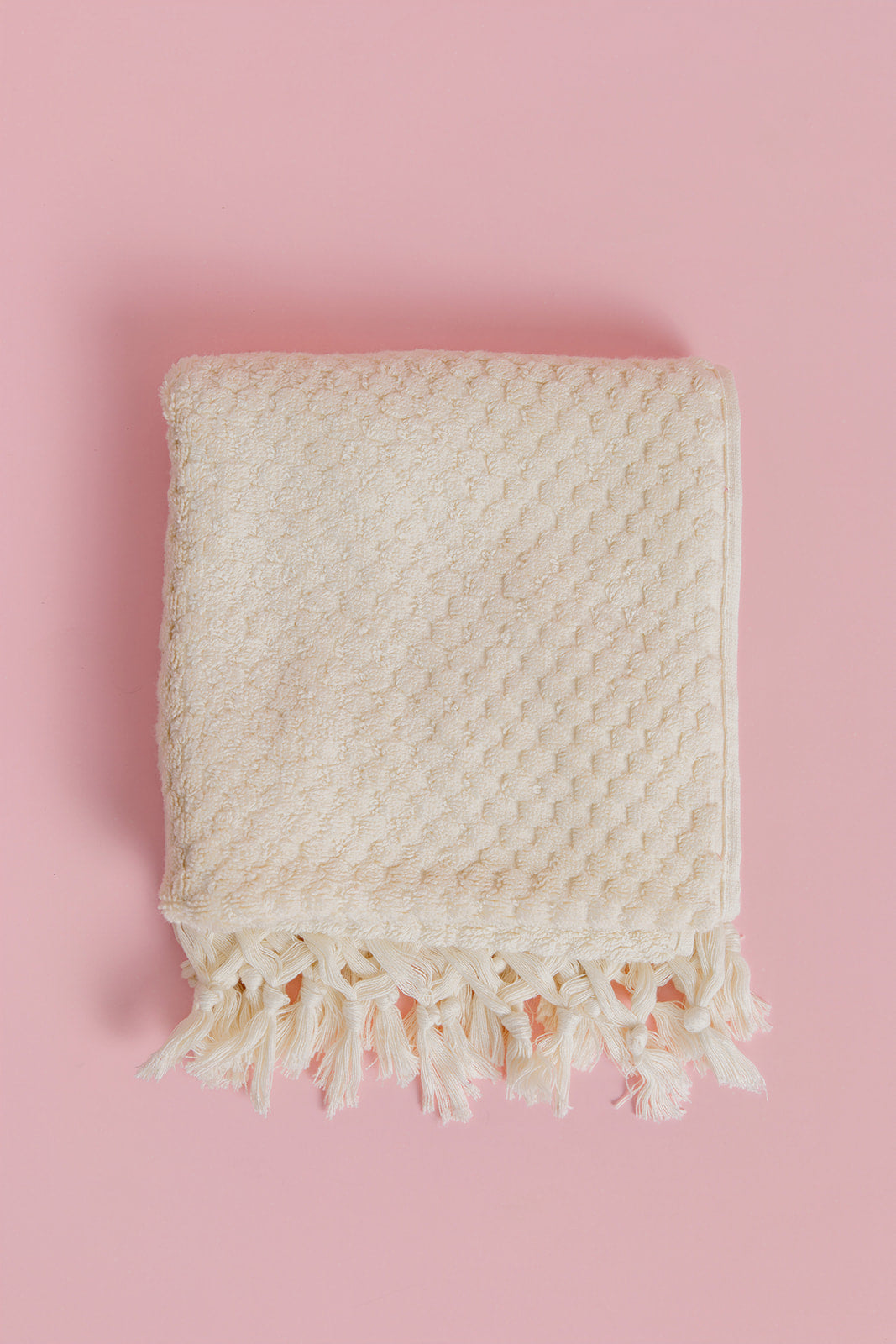 Pearl Pom Pom Hand Towel