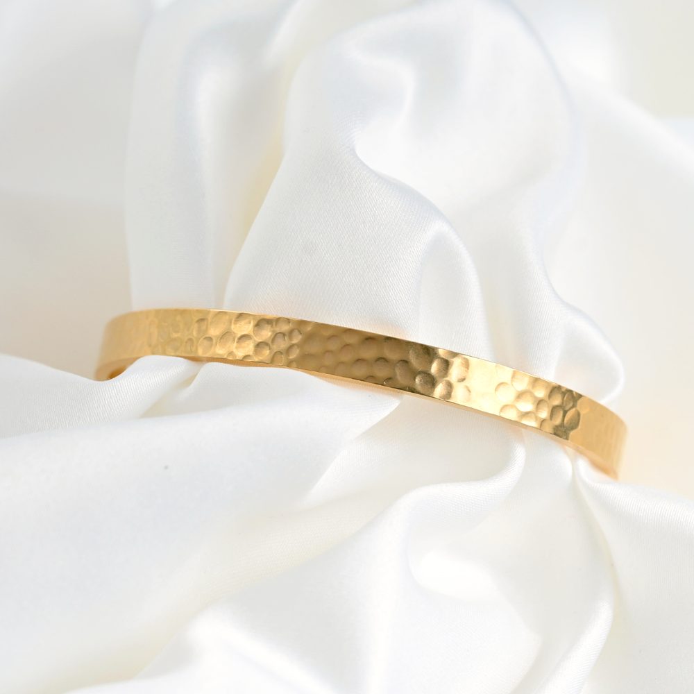 Hammered Cuff Bracelet