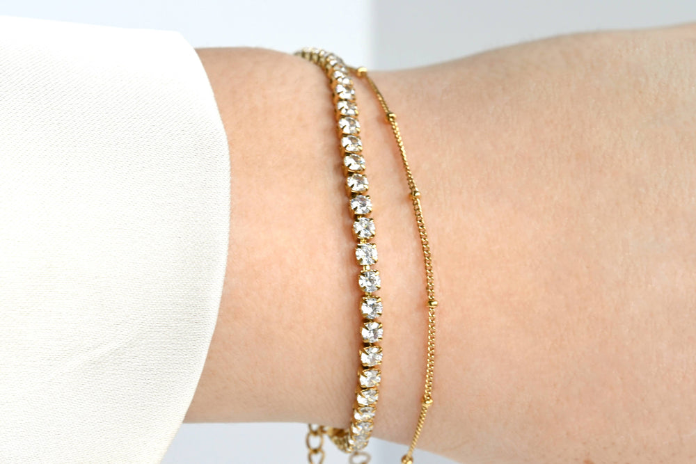 Tennis Chain Bracelet - Tarnish-free