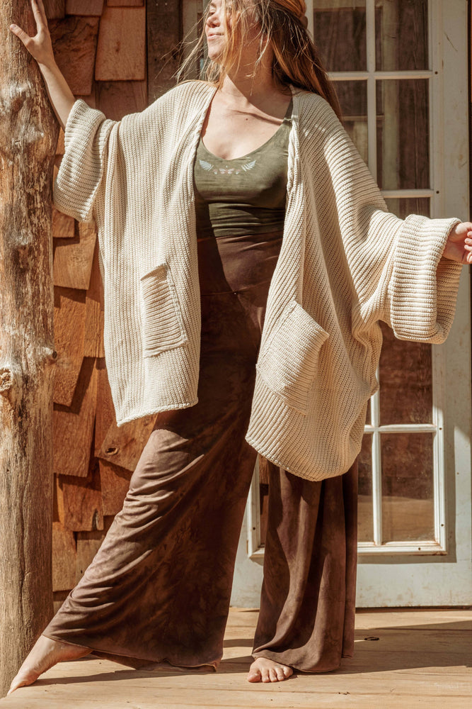100% Organic Cotton Bohemian Oversized Sweater