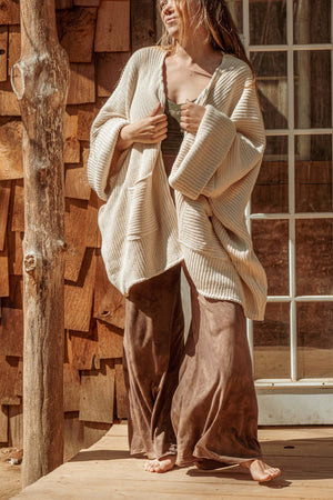 100% Organic Cotton Bohemian Oversized Sweater