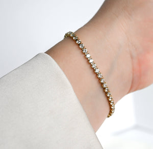 Tennis Chain Bracelet - Tarnish-free