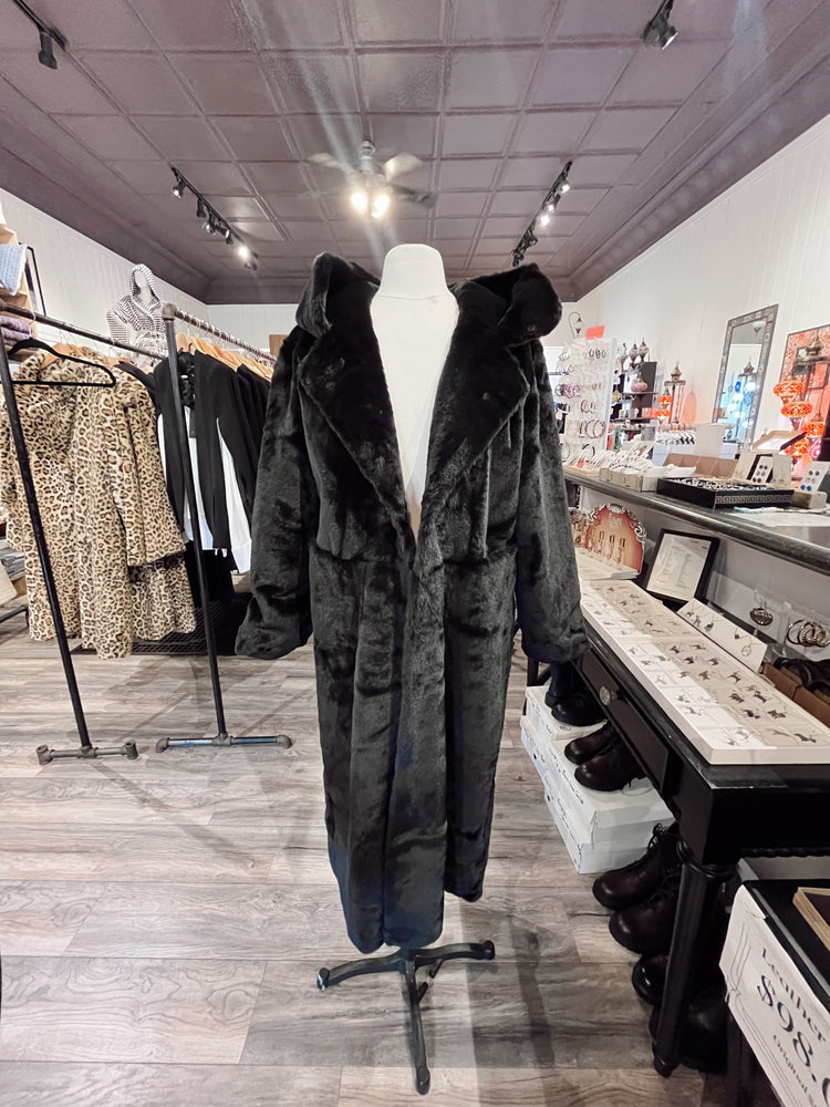 SEE MORE Fur Coat