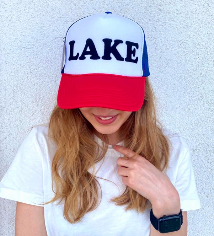 LAKE Vintage Trucker Hat