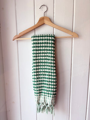 Emerald Pom Pom Hand Towel