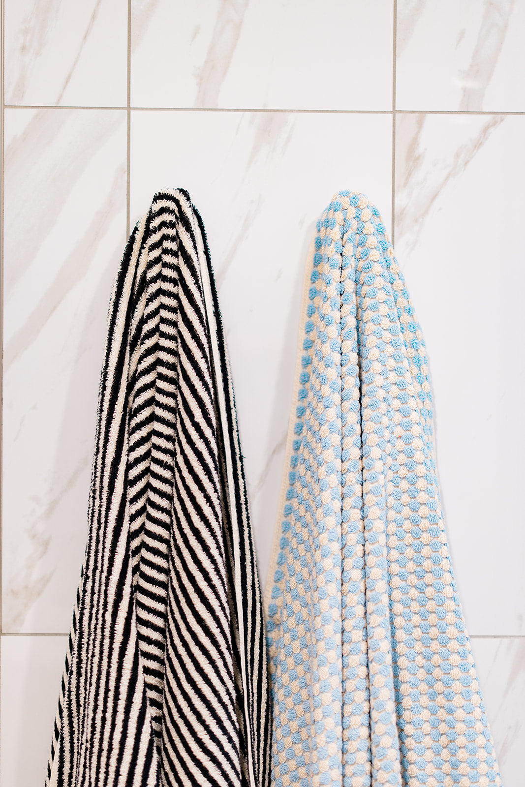 Baby Blue Pom Pom Cloud Towel