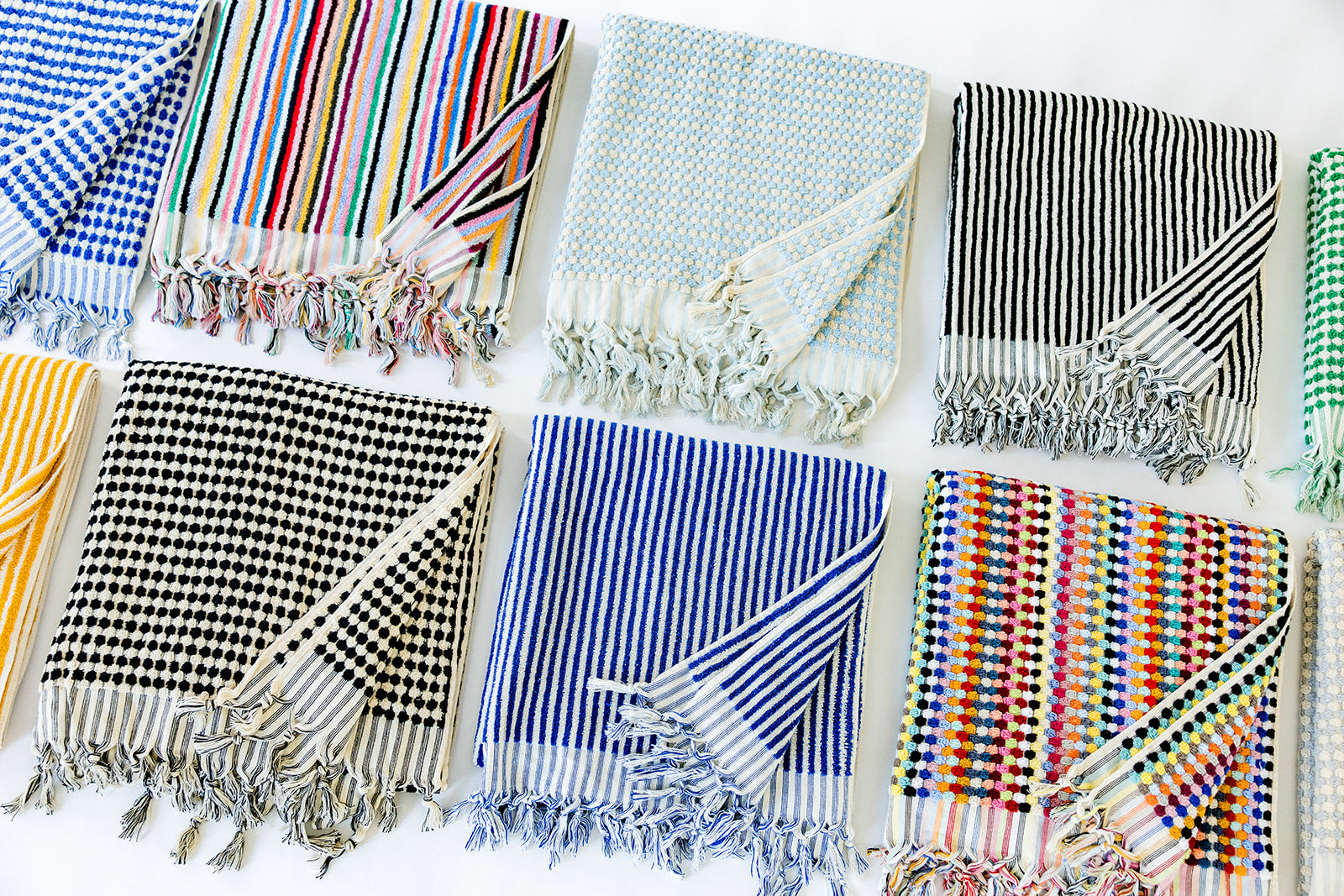 Baby Blue Pom Pom Cloud Towel