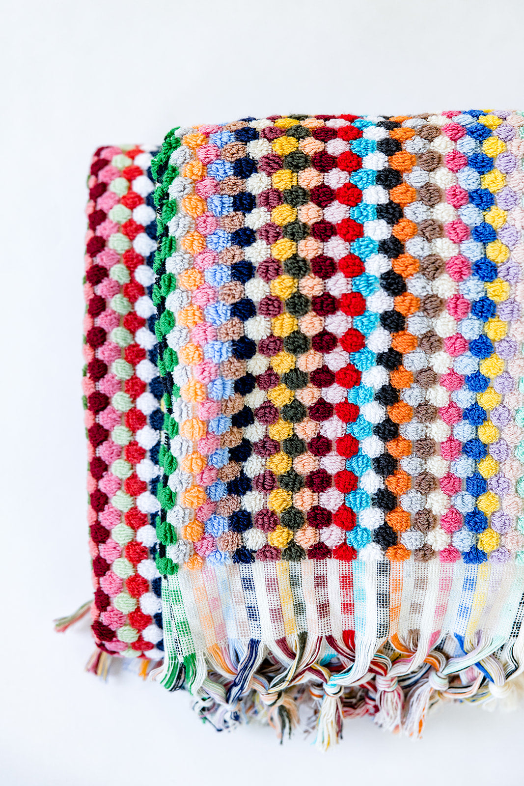 Rainbow Pom Pom Bathrobe Bundle