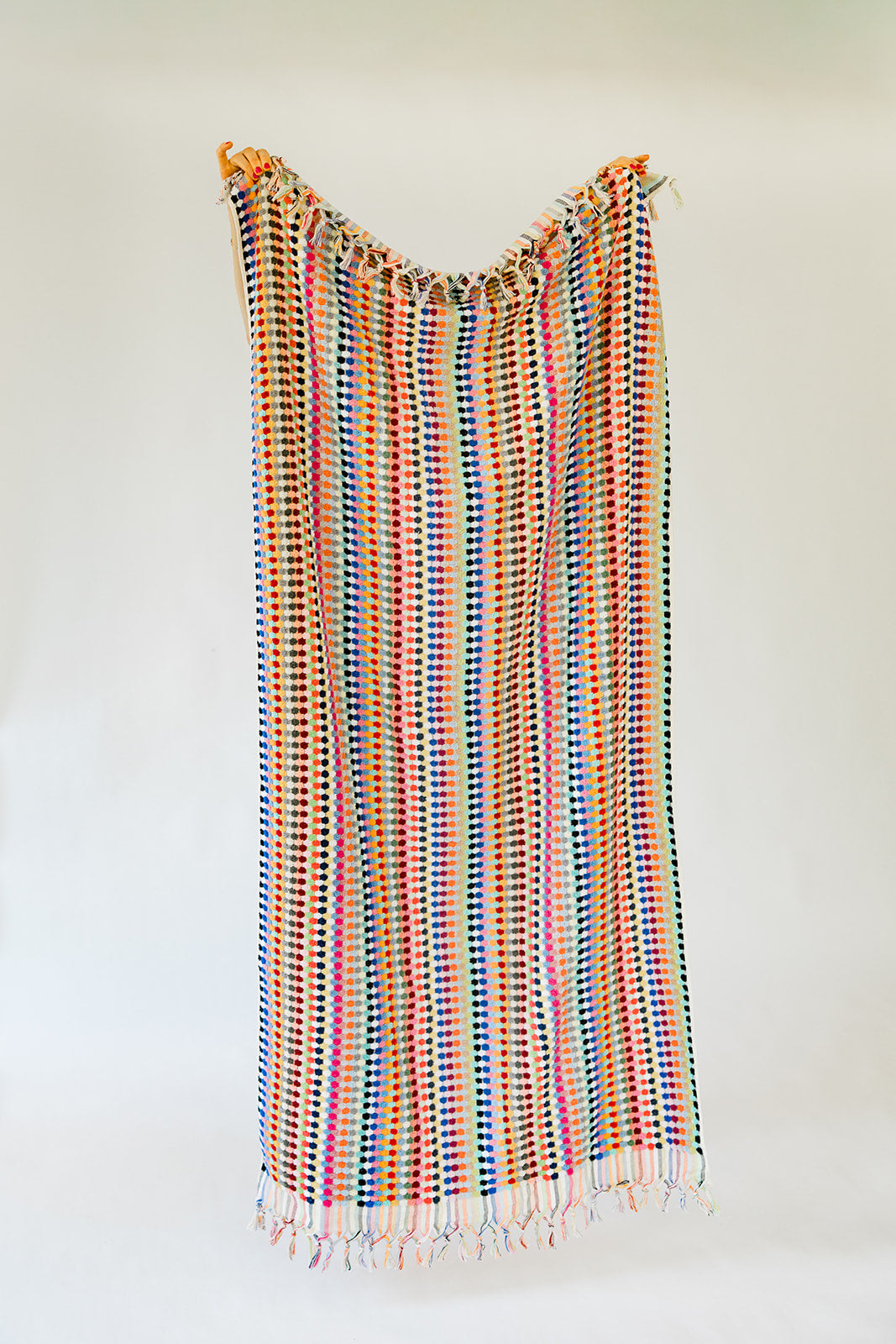 Rainbow Pom Pom Cloud Towel