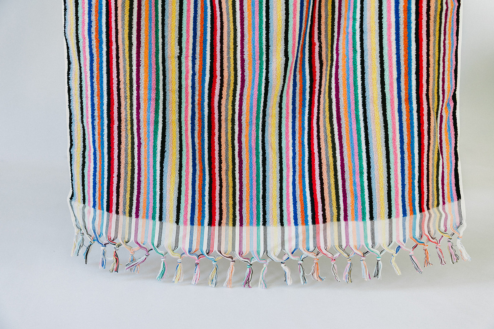 Rainbow Striped Cloud Towel