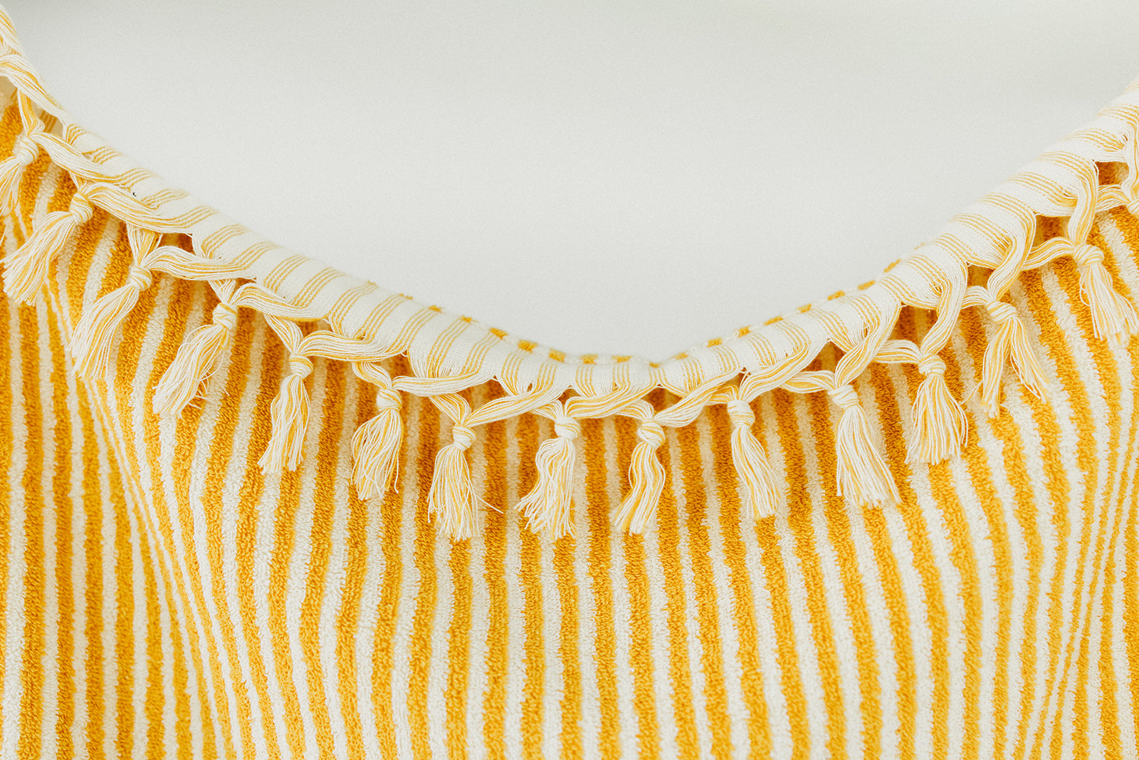 Yellow Striped Cloud Towel