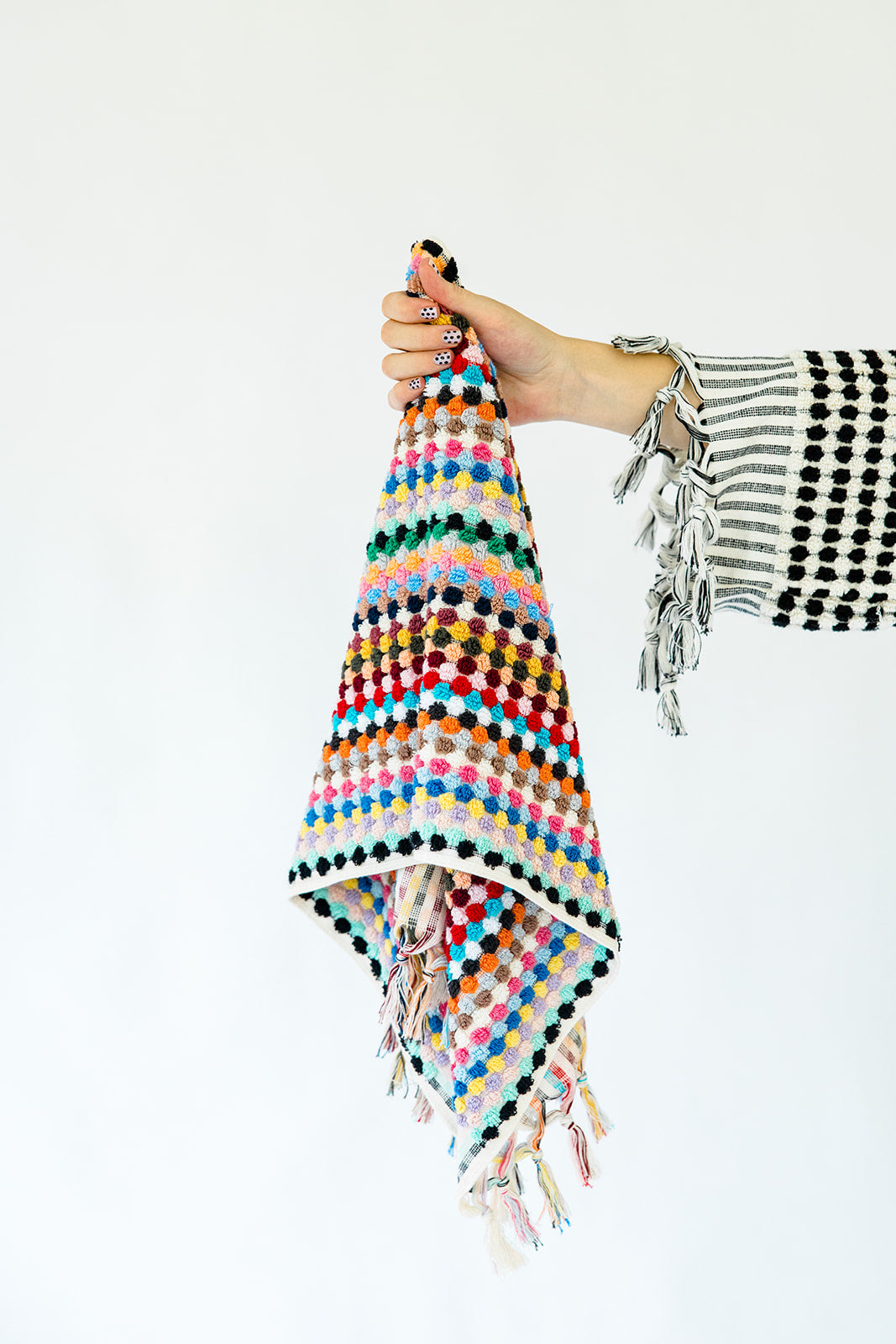 Rainbow Pom Pom Bathrobe Bundle