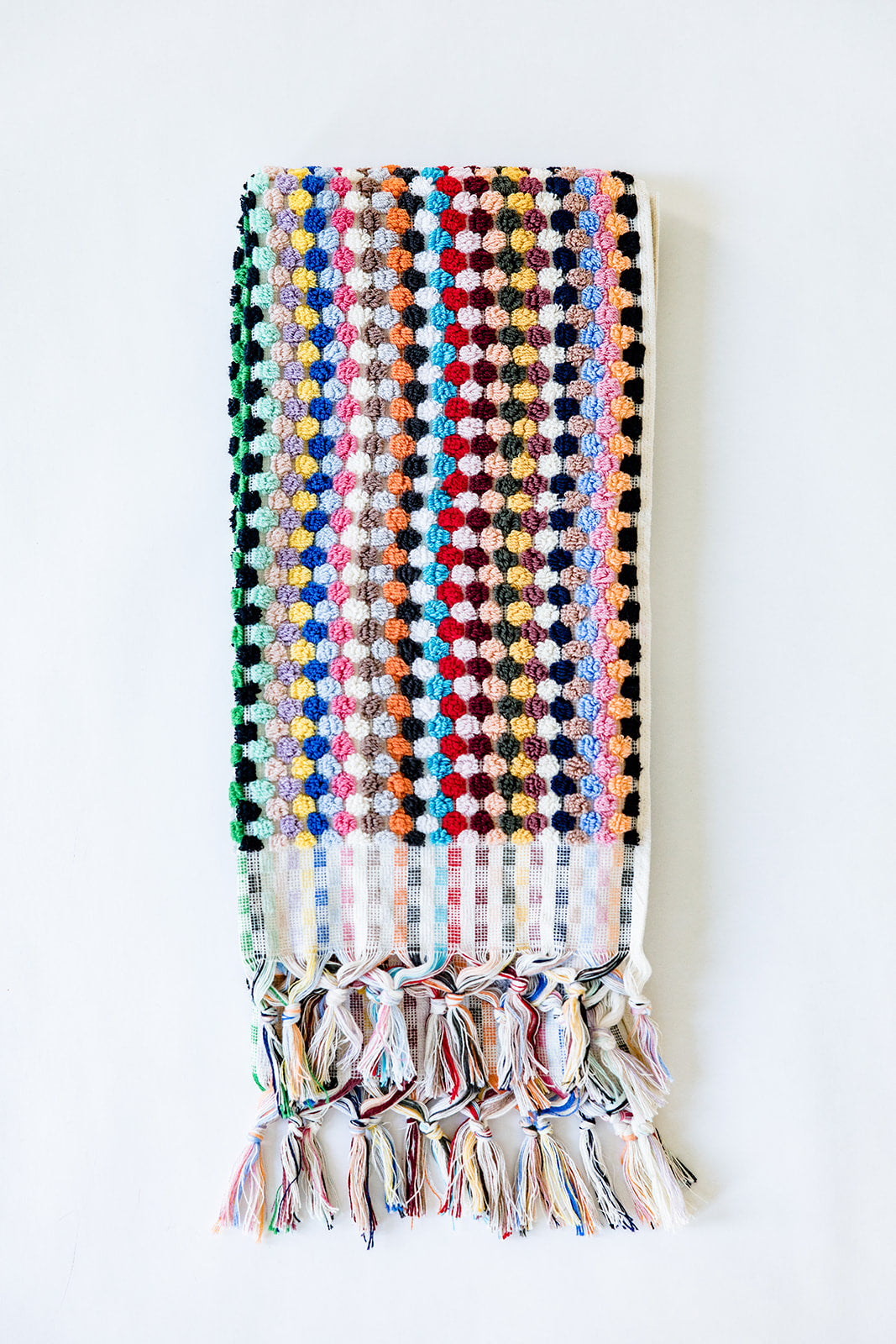 Rainbow Pom Pom Hand Towel Bundle