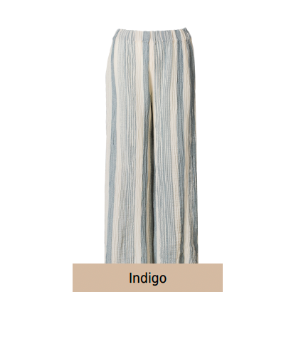 Striped Muslin Pants