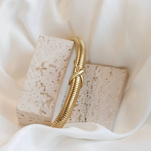 Tubogas Bracelet - Stainless Steel Thin Cobra Bangle