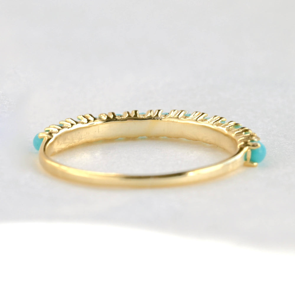 Turquoise Gemstone Ring - 925 Sterling Silver Turquoise Ring
