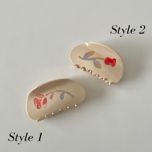 Tulip Flower Claw Clip