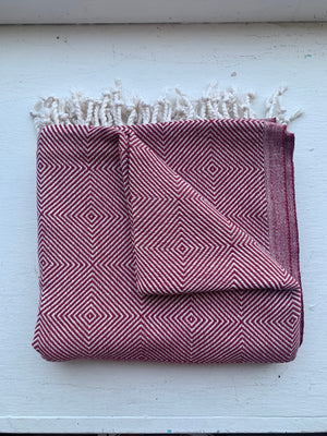 Geometric Weave Turkish Towel