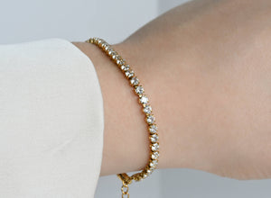 Tennis Chain Bracelet - Tarnish-free