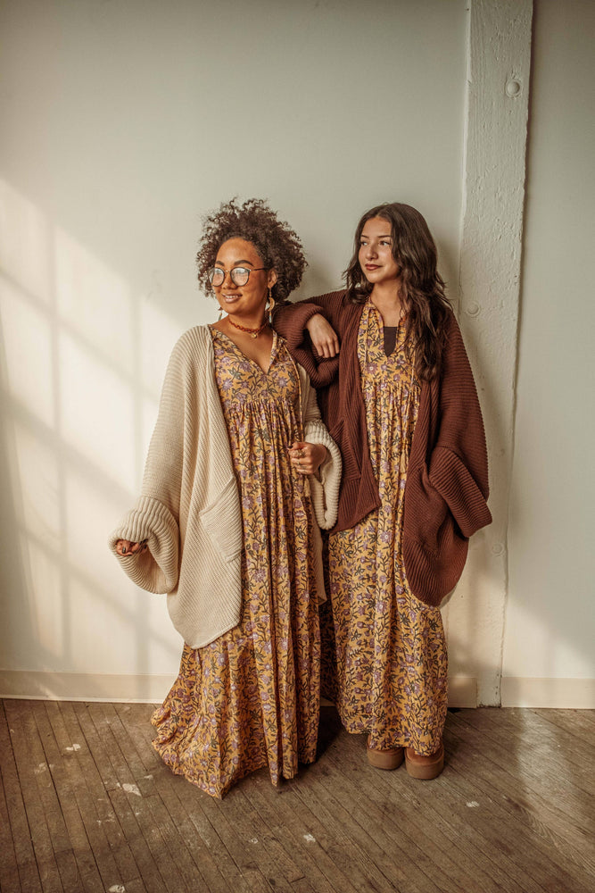 100% Organic Cotton Bohemian Oversized Sweater