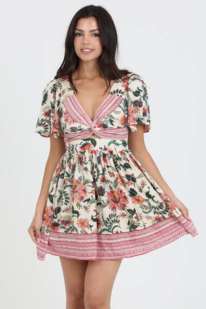 Bridget V-Neck Dress