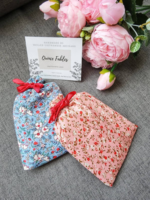Floral Hand-Embroidered Compact Mirror
