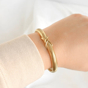 Tubogas Bracelet - Stainless Steel Thin Cobra Bangle