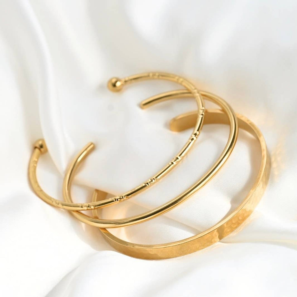Hammered Cuff Bracelet