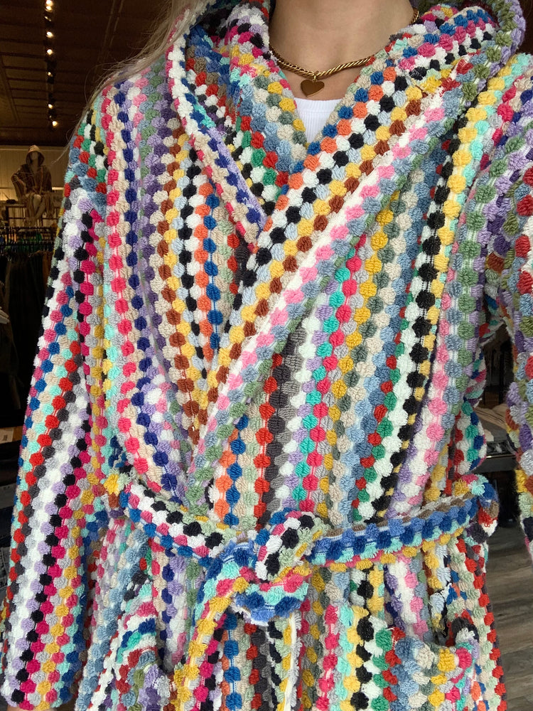 Jewel Pom Pom Bathrobe