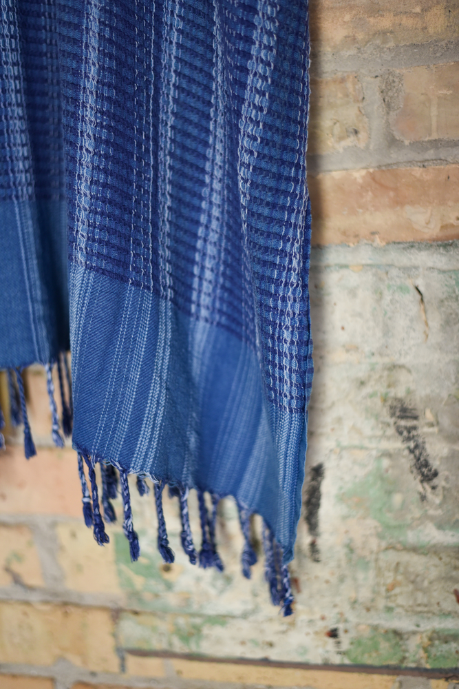 Bamboo Cover-up Vest in Indigo