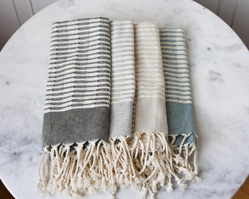 Raised Weave Turkish Hand Towel