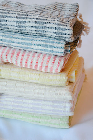 
            
                Load image into Gallery viewer, Raised Weave Turkish Towel
            
        
