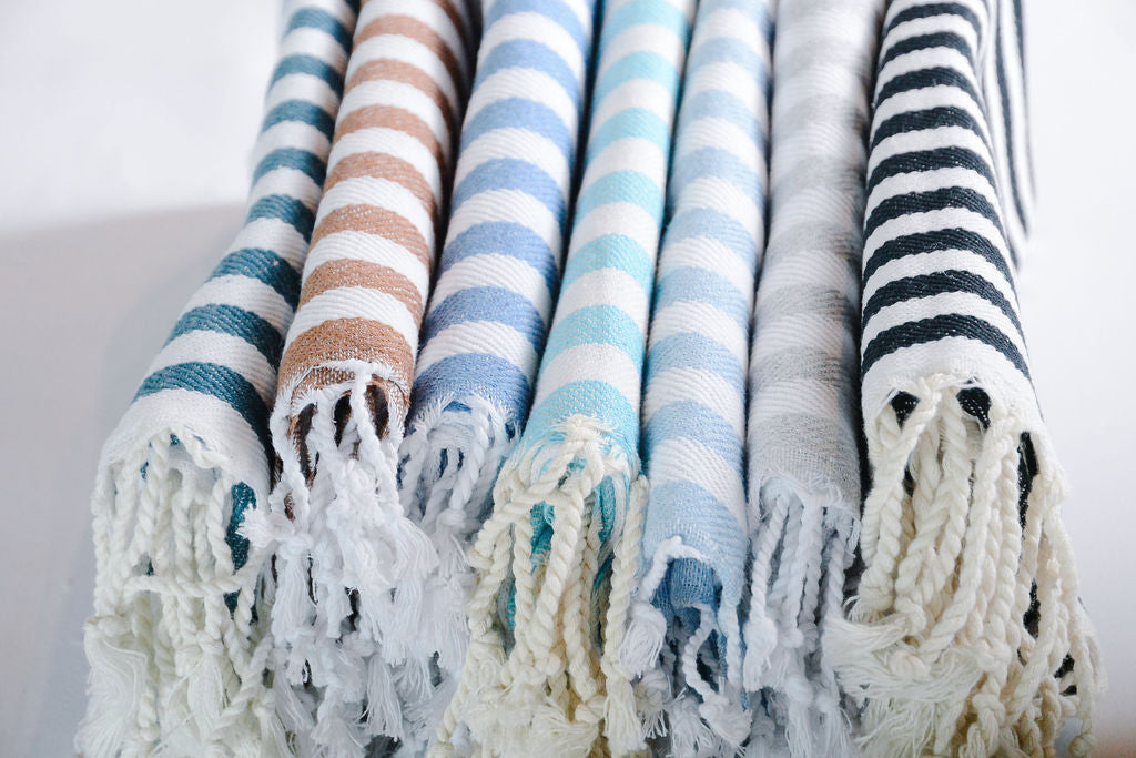 Striped Turkish Hand Towel