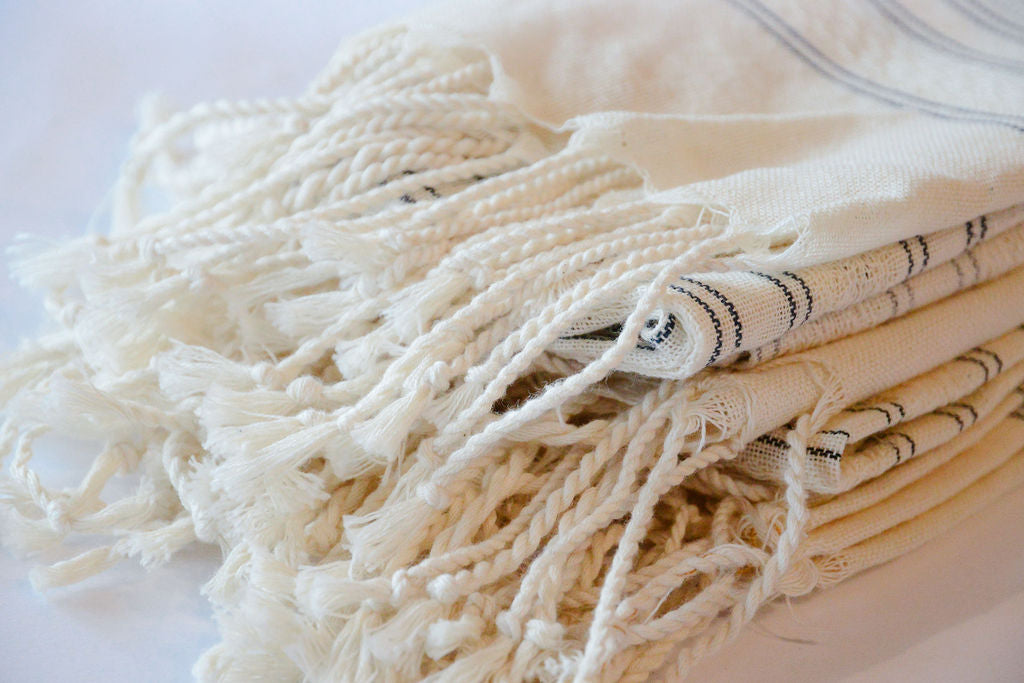 Ribbon Turkish Hand Towel