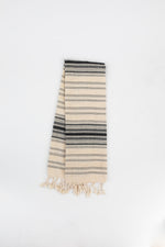 Ribbon Hand Towel in Charcoal