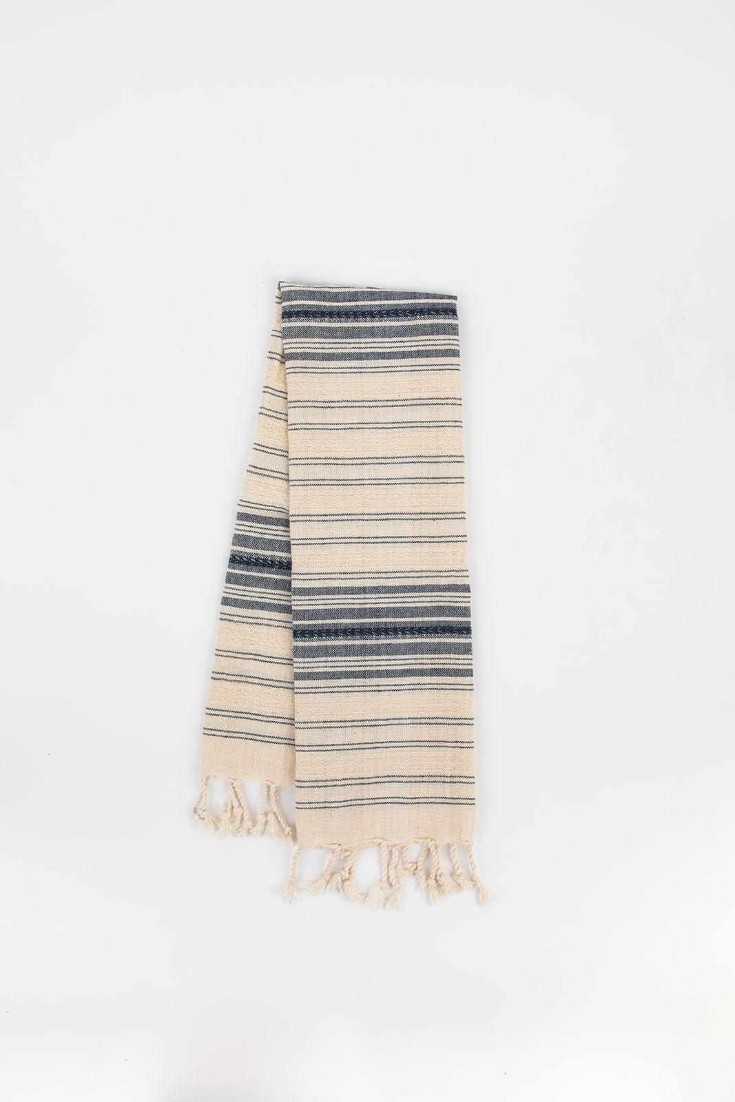 Ribbon Hand Towel in Charcoal