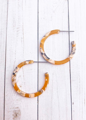 LUNA B Small Hoops