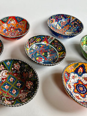 Large Turkish Ceramic Bowl