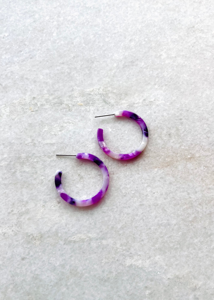 LUNA B Small Hoops