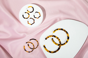 LUNA B Large Hoop Earrings