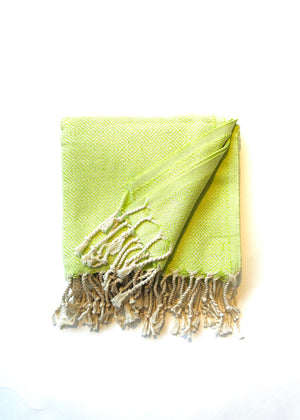 
            
                Load image into Gallery viewer, Geometric Weave Turkish Towel
            
        